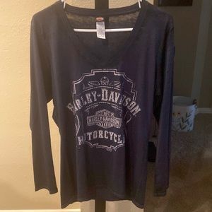 Harley v neck. Never worn